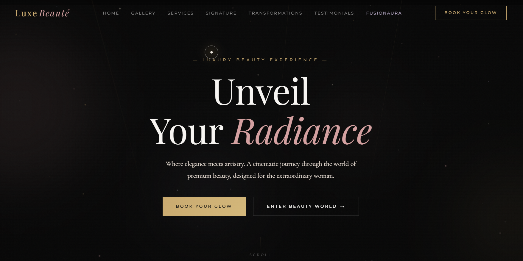 Luxe Beauté — Premium Luxury Salon Website Design & Development - Featured Image