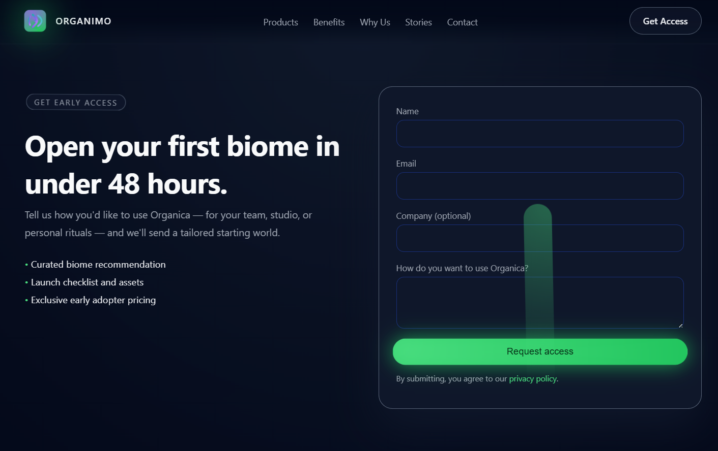 Organimo — Open‑World Wellness Experience - Gallery Image