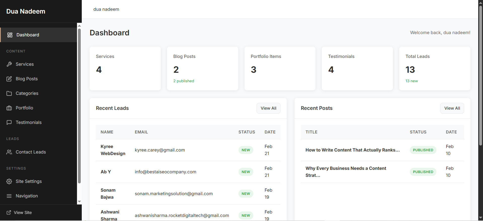 Dua Nadeem - Professional Content Writer Portfolio - Gallery Image